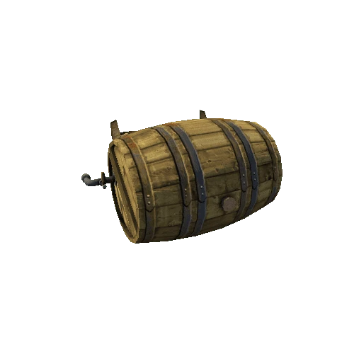 Short Whiskey Barrel